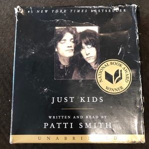 “just kids”read & written by patti smith audiobook